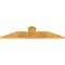 Ekena Millwork Portland Rough Sawn Timber Gable Bracket, Western Red Cedar, 48"W x 12"H x 2"D x 6"F, 6/12 Pitch GBW048X12X0206POR00RWR - alternate 4